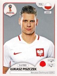 2018 Panini FIFA World Cup: Russia 2018 Stickers (Pink Backs, Made in Italy) #584 Łukasz Piszczek Front