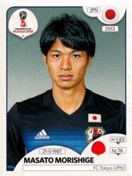 2018 Panini FIFA World Cup: Russia 2018 Stickers (Pink Backs, Made in Italy) #644 Masato Morishige Front
