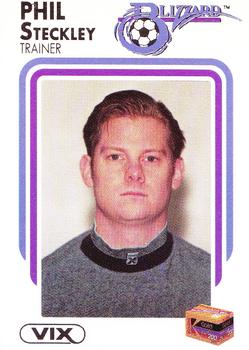 1993-94 Kodak/Vix Buffalo Blizzard #NNO Phil Steckley Front
