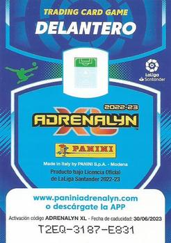 2022-23 Panini Adrenalyn XL LaLiga Santander #32 Nico Williams Back