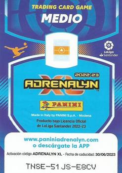 2022-23 Panini Adrenalyn XL LaLiga Santander #509 Dani Parejo Back