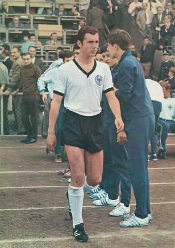 1970 Mexico 70 - IX Fußball-Weltmeisterschaft (Postcards) #7 Franz Beckenbauer Front