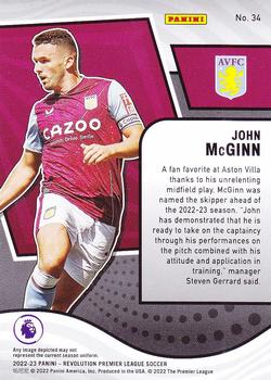 2022-23 Panini Revolution Premier League #34 John McGinn Back