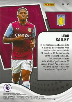 2022-23 Panini Revolution Premier League #35 Leon Bailey Back