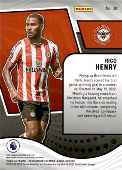 2022-23 Panini Revolution Premier League #50 Rico Henry Back