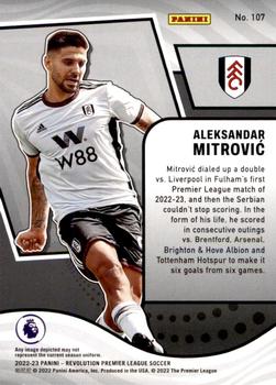 2022-23 Panini Revolution Premier League #107 Aleksandar Mitrovic Back