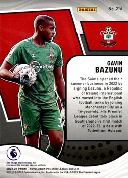 2022-23 Panini Revolution Premier League #216 Gavin Bazunu Back
