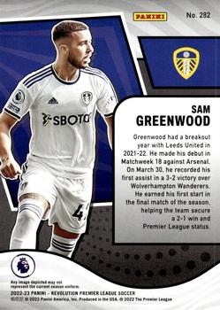 2022-23 Panini Revolution Premier League #282 Sam Greenwood Back