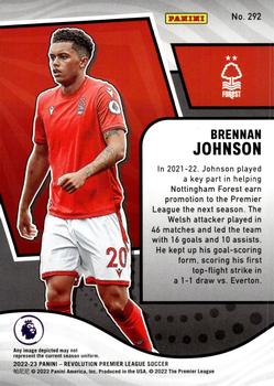 2022-23 Panini Revolution Premier League #292 Brennan Johnson Back