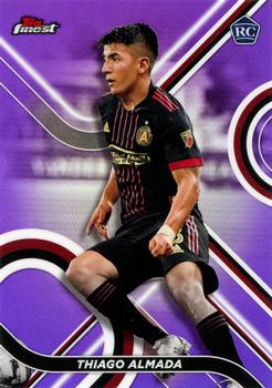 2022 Finest MLS - Purple Refractor #53 Thiago Almada Front