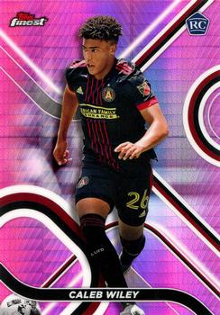 2022 Finest MLS - Pink Prism Refractor #6 Caleb Wiley Front