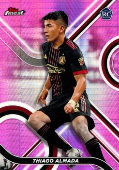 2022 Finest MLS - Pink Prism Refractor #53 Thiago Almada Front