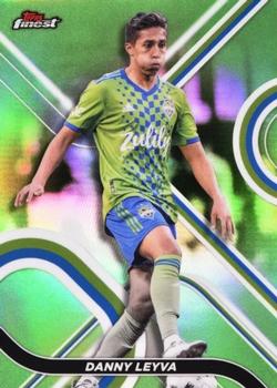 2022 Finest MLS - Neon Green Refractor #78 Danny Leyva Front