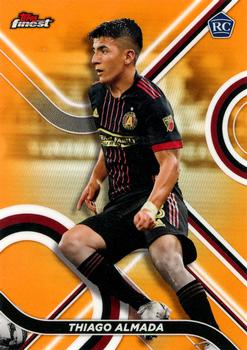 2022 Finest MLS - Orange Refractor #53 Thiago Almada Front