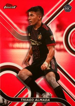 2022 Finest MLS - Red Refractor #53 Thiago Almada Front