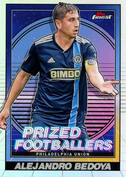 2022 Finest MLS - Prized Footballers #PF-19 Alejandro Bedoya Front