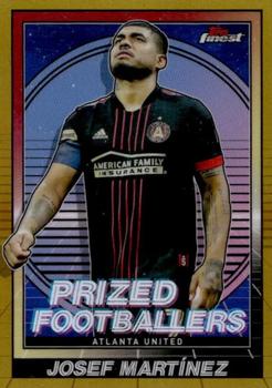 2022 Finest MLS - Prized Footballers Gold #PF-1 Josef Martínez Front