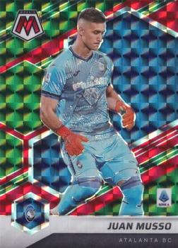 2021-22 Panini Mosaic Serie A - Mosaic Choice Red & Green #4 Juan Musso Front