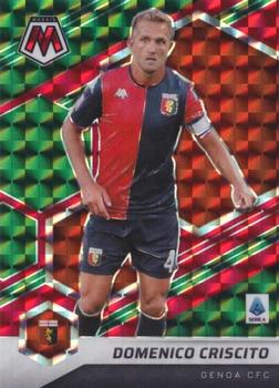 2021-22 Panini Mosaic Serie A - Mosaic Choice Red & Green #93 Domenico Criscito Front