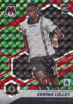 2021-22 Panini Mosaic Serie A - Mosaic Choice Red & Green #152 Ebrima Colley Front