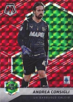 2021-22 Panini Mosaic Serie A - Mosaic Red #101 Andrea Consigli Front