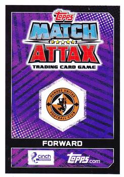 2022-23 Topps Match Attax SPFL #54 Tony Watt Back