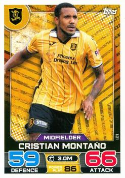 2022-23 Topps Match Attax SPFL #121 Cristian Montaño Front