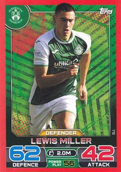 2022-23 Topps Match Attax SPFL - Flaming Red #75 Lewis Miller Front