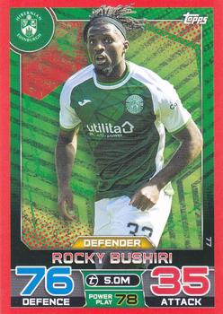 2022-23 Topps Match Attax SPFL - Flaming Red #77 Rocky Bushiri Front