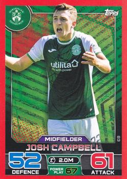 2022-23 Topps Match Attax SPFL - Flaming Red #83 Josh Campbell Front