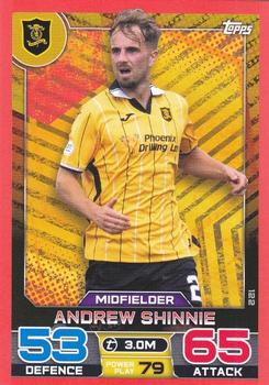 2022-23 Topps Match Attax SPFL - Flaming Red #122 Andrew Shinnie Front