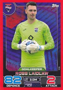 2022-23 Topps Match Attax SPFL - Flaming Red #164 Ross Laidlaw Front
