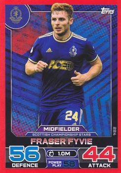2022-23 Topps Match Attax SPFL - Flaming Red #224 Fraser Fyvie Front