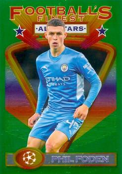 2021-22 Topps Finest Flashbacks UEFA Champions League #47 Phil Foden Front