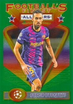 2021-22 Topps Finest Flashbacks UEFA Champions League #127 Sergio Busquets Front