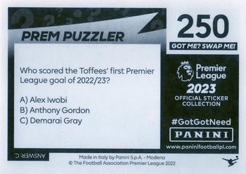 2022-23 Panini Premier League 2023 #250 Nathan Patterson Back