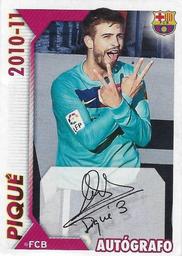 2010-11 Panini FC Barcelona Stickers #41 Pique Front