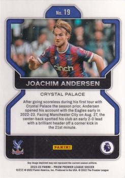 2022-23 Panini Prizm Premier League #19 Joachim Andersen Back