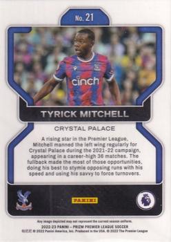 2022-23 Panini Prizm Premier League #21 Tyrick Mitchell Back