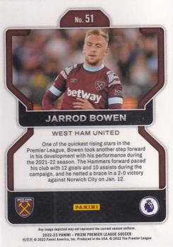 2022-23 Panini Prizm Premier League #51 Jarrod Bowen Back