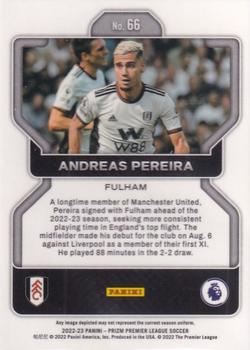2022-23 Panini Prizm Premier League #66 Andreas Pereira Back