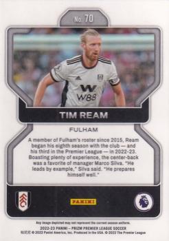 2022-23 Panini Prizm Premier League #70 Tim Ream Back