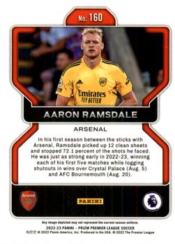 2022-23 Panini Prizm Premier League #160 Aaron Ramsdale Back