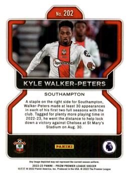 2022-23 Panini Prizm Premier League #202 Kyle Walker-Peters Back