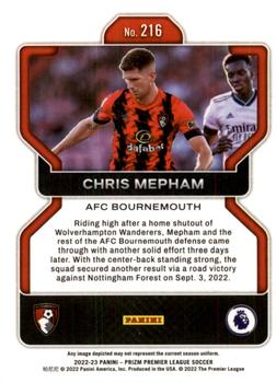 2022-23 Panini Prizm Premier League #216 Chris Mepham Back