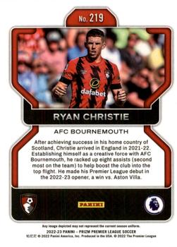 2022-23 Panini Prizm Premier League #219 Ryan Christie Back