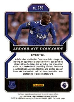 2022-23 Panini Prizm Premier League #230 Abdoulaye Doucoure Back