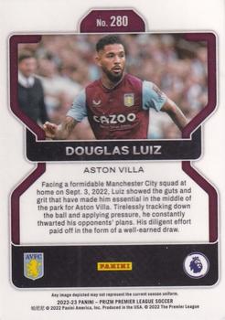 2022-23 Panini Prizm Premier League #280 Douglas Luiz Back
