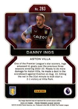 2022-23 Panini Prizm Premier League #283 Danny Ings Back