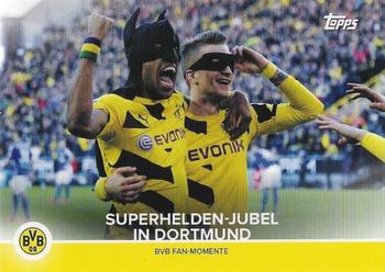 2021-22 Topps Borussia Dortmund - BVB Fan Moments #B09-9 Superhelden-Jubel in Dortmund Front